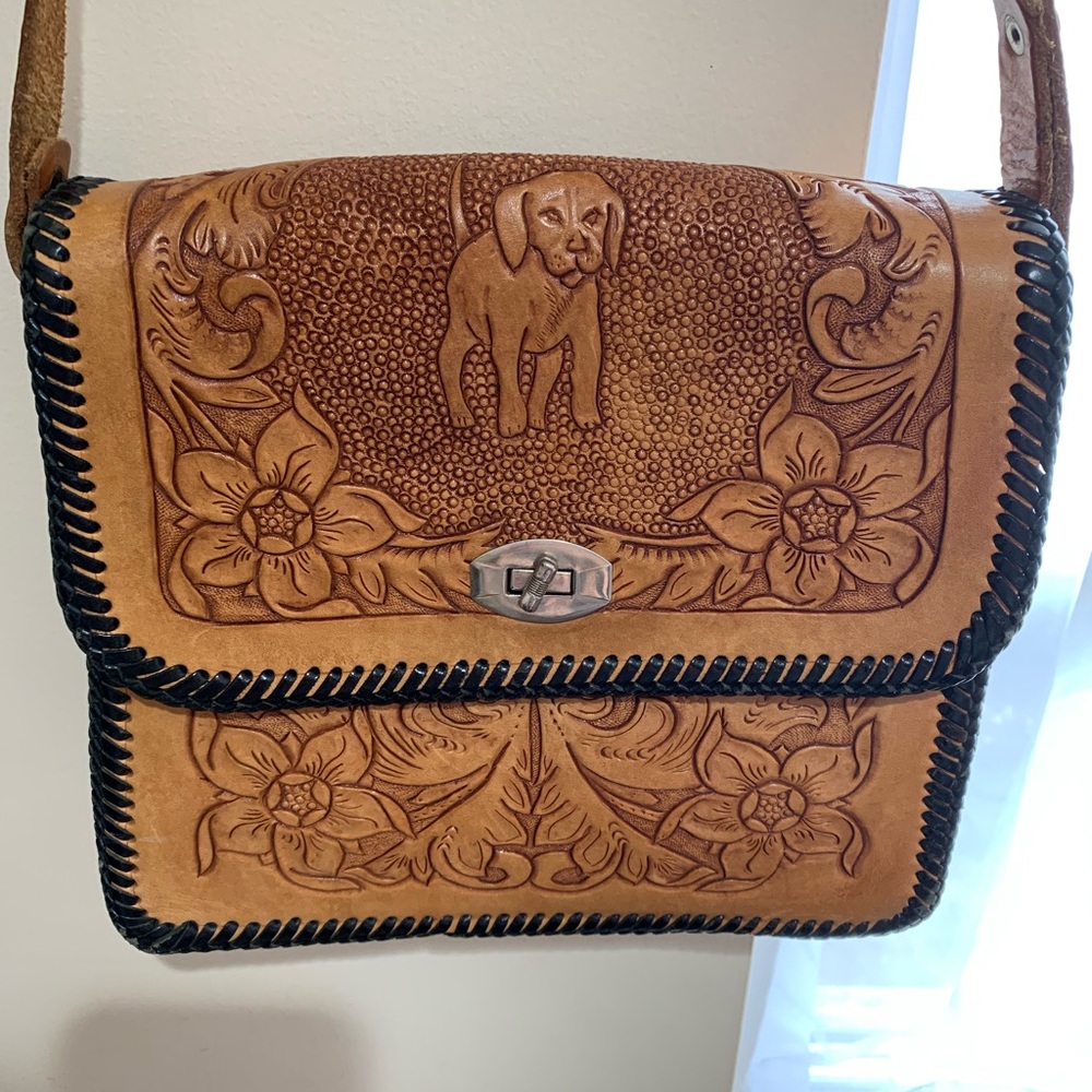 Genuine leather purse from Italy
